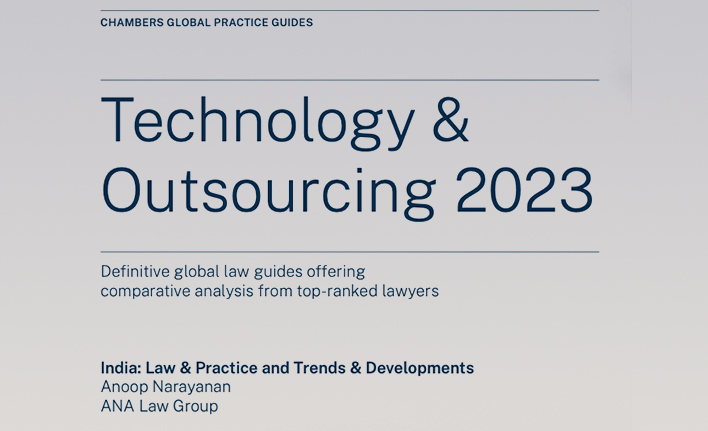 Chambers – Technology & Outsourcing (India Chapter) 2023 by ANA Law Group